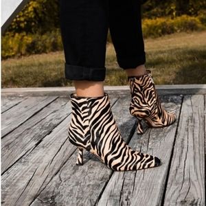 Sam Edelman Samantha Tiger Print Bootie